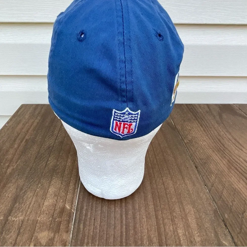 NFL Reebok Indianapolis Colts Blue Logo Cap Hat Small